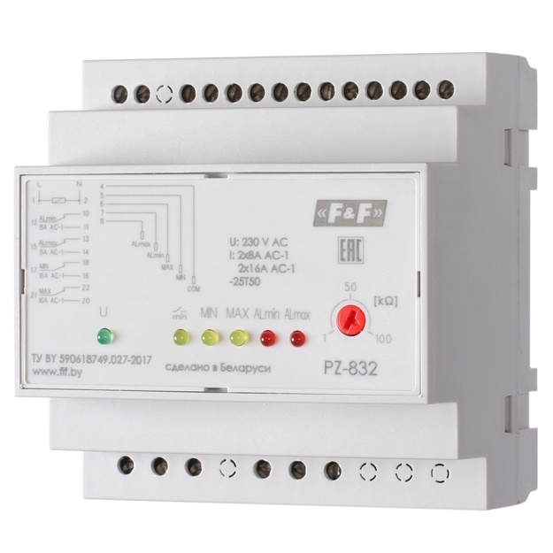 Реле уровня жидкости F&F PZ-832
