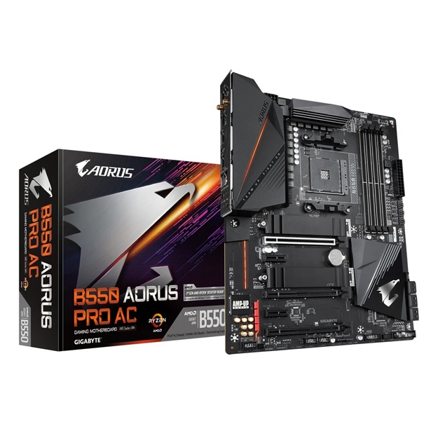 Материнская плата Gigabyte AMD B550 Aorus Pro AC