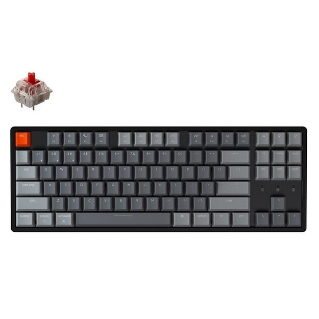 Клавиатура K K8 87 keys | Aluminum Frame | Hot-Swap | RGB | Wireless | Black