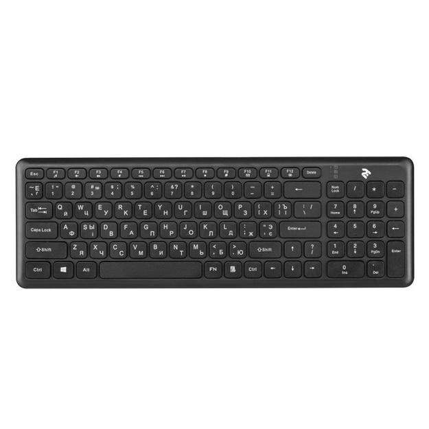 Клавиатура 2E KS230 WL Black (2E-KS230WB)