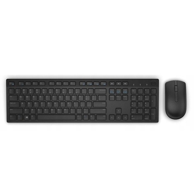 Klaviatura i mish Dell KM636 Black US (580-ADFT)