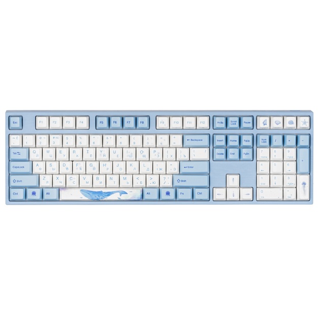 O‘yin klaviaturasi Varmilo VA108M Sea Melody Cherry MX Brown (VA108MN2W/WBPE7HR)