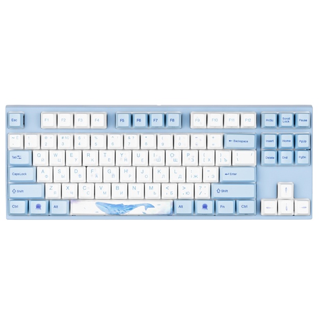 O‘yin klaviaturasi Varmilo VA87M Sea Melody Cherry MX Blue (VA87MC2W/WBPE7HR)