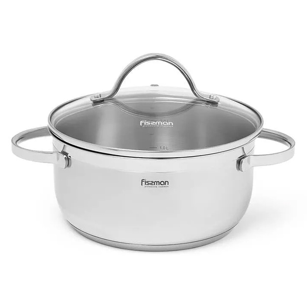 Кастрюля из нержавеющей стали Fissman Luminosa 2,1л 5332