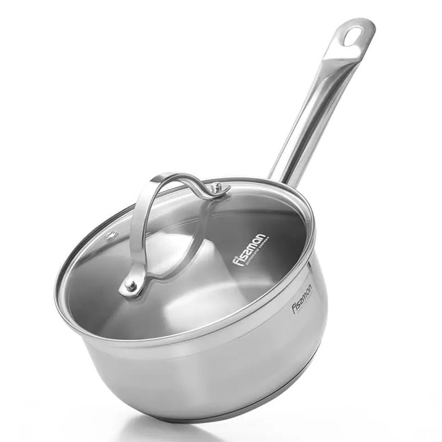 Qopqoqli zanglamaydigan po‘lat kovsh Fissman Luminosa 1,5l 5330