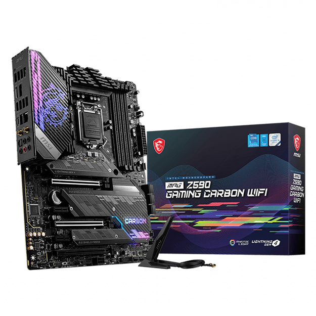 Материнская плата MSI MPG Z590 Gaming Carbon Wi-fi (MPG_Z590_GAM_CARB_WIFI)