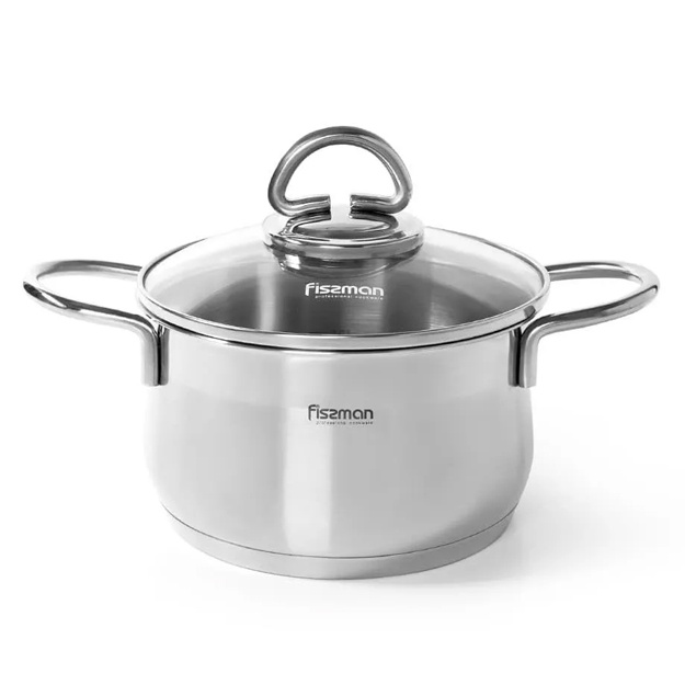Zanglamaydigan po‘lat qozon Fissman Monica 1,9l 5401