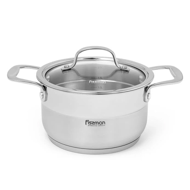 Zanglamaydigan po‘lat qozon Fissman Nordia 1,8l 5371