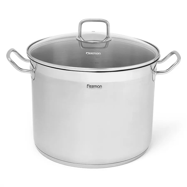 Zanglamaydigan po‘lat qozon Fissman Tahara 15,2l 5309