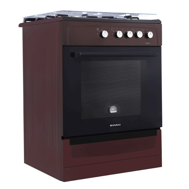 Gaz plita Shivaki 6400-G Bordo rang