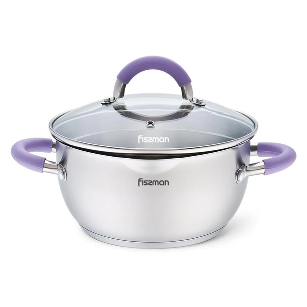 Кастрюля из нержавеющей стали Fissman Annette 4,7л 5482