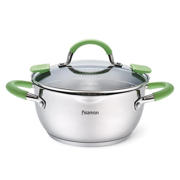 Zanglamaydigan po‘lat qozon Fissman Charlotte 2l 5500