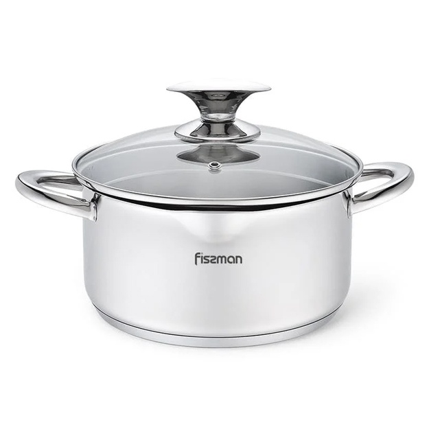 Кастрюля из нержавеющей стали Fissman Elegance 3,1л 5492