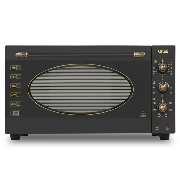 Mini-pech Artel MD 4218 Art-Retro(lyuks) Qora