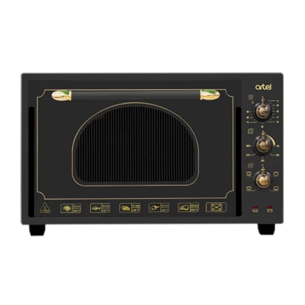 Mini-pech Artel MD-3618 Qora Art-Retro(lyuks)