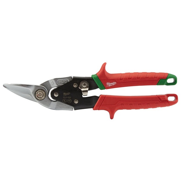 Qo‘l asboblari Milwaukee 45 gradusli metall qaychi, o‘ng kesadigan New 48224522