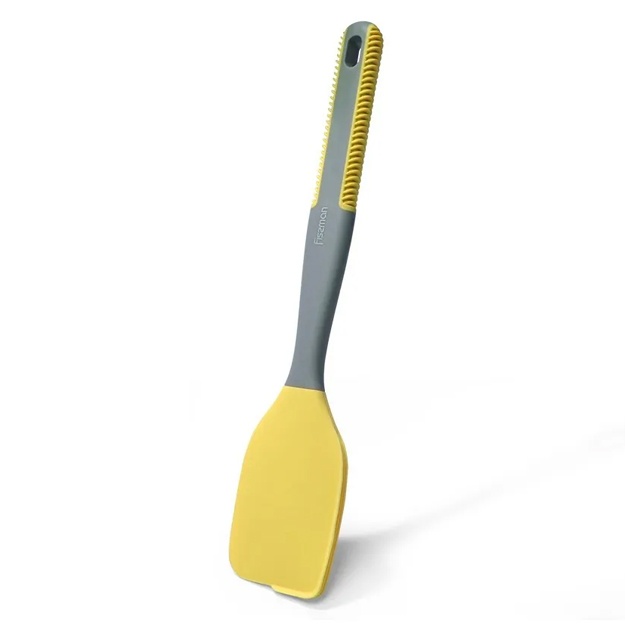 Лопатка силиконовая Fissman 30x6см 8741 Желтый
