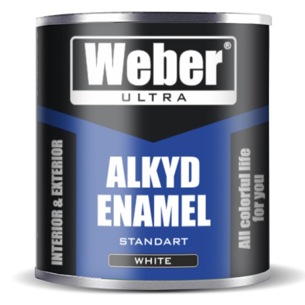 Aklid bo‘yoq Weber  Standart (Oq) 2.7kg