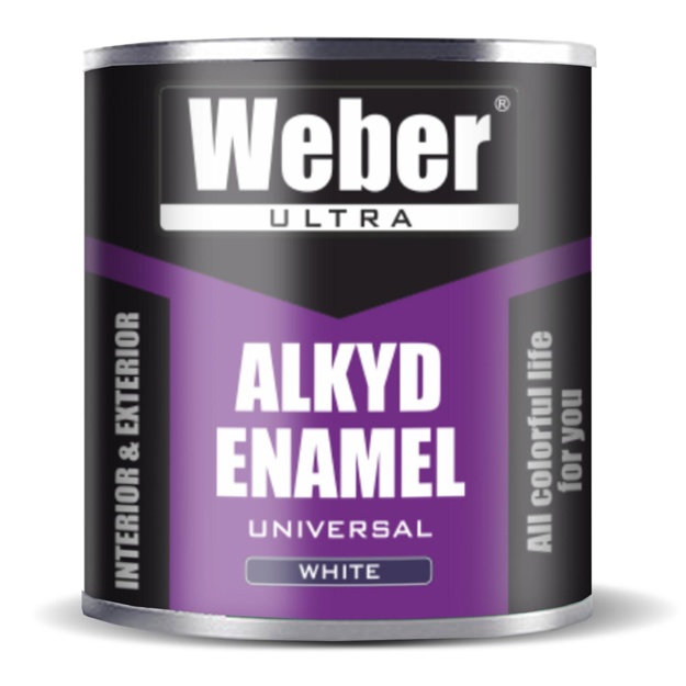 Aklid bo‘yoq Weber Universal (Oq) 2.7kg
