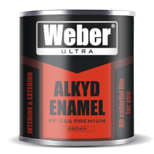 Aklid bo‘yoq Weber PF-266 Premium (jigarrang)2.7kg