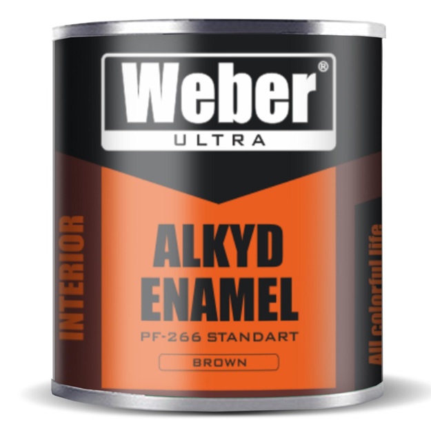 Aklid bo‘yoq Weber PF-266 Standart (jigarrang)2.7kg