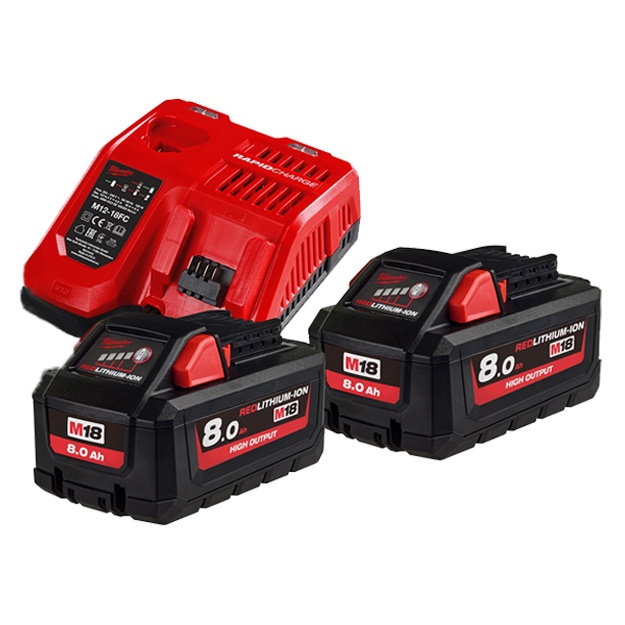Batareyalar to‘plami Milwaukee M18 HNRG-802 (4933471073)