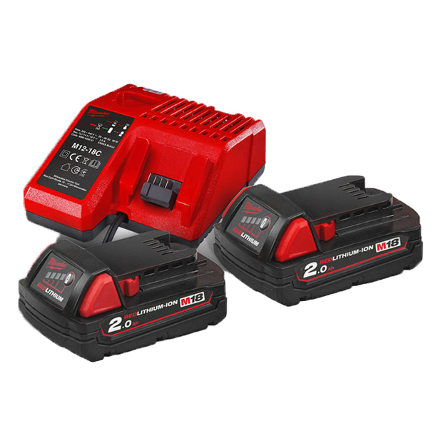 Энергокомплект Milwaukee M18 NRG-202 (4933459213)