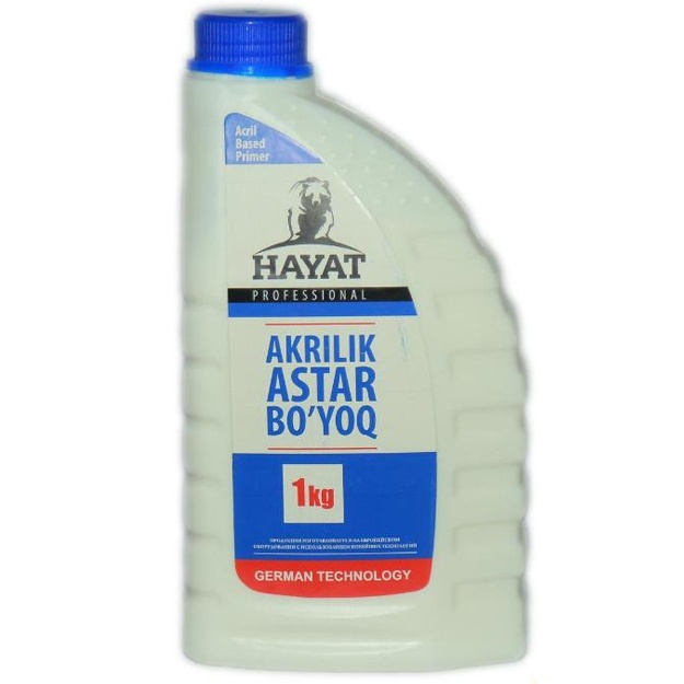 HAYAT Akrilik astar bo‘yoq 1kg