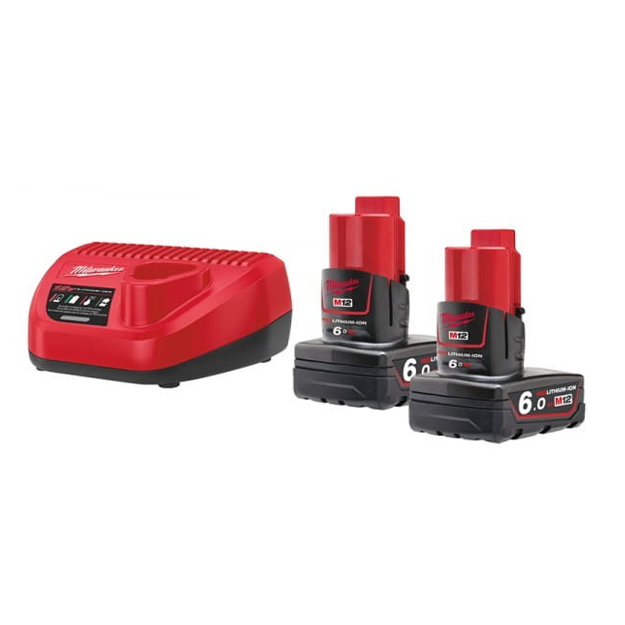 Batareyalar to‘plami Milwaukee M12 NRG-602 (4933451903)