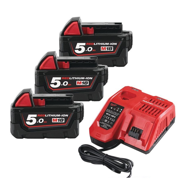 Энергокомплект Milwaukee M18 NRG-503 (4933451423)
