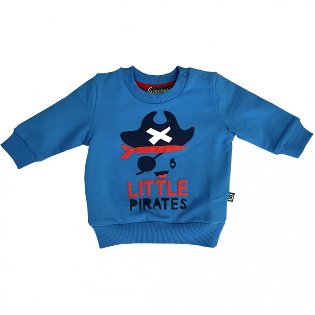 Djemper Little Pirates O'zbebek A22-01-0016 74-80sm (9-12oy) Ko‘k