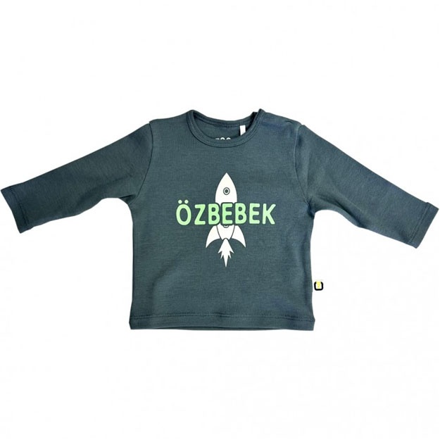 Джемпер O'zbebek A22-01-0025 62-68см (3-6месяцев) Зелёный