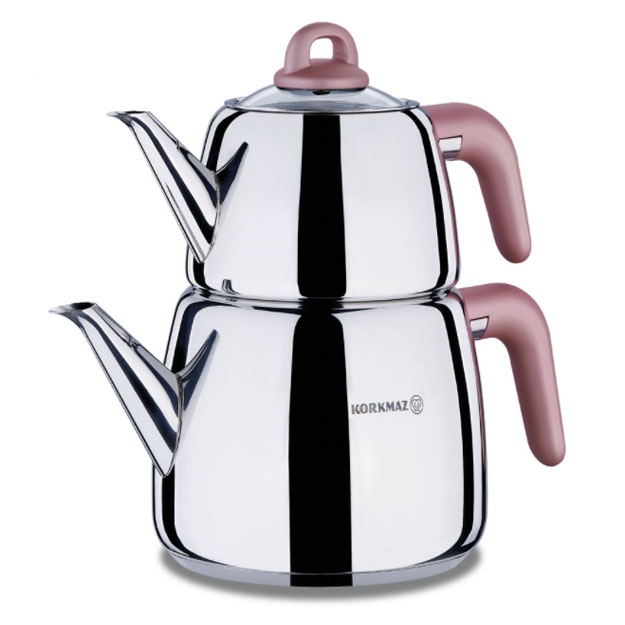 Набор заварочных чайников Korkmaz Bella Rosegold