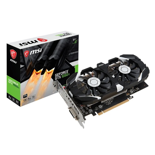 Videokarta MSI GTX 1050Ti 4GT OC 4GB