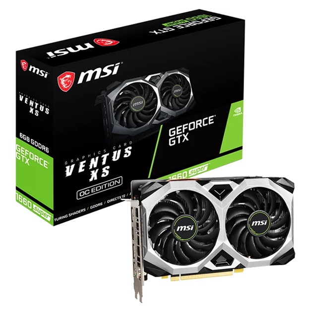 Videokarta MSI GTX 1660 Super Ventus XS OC 6GB
