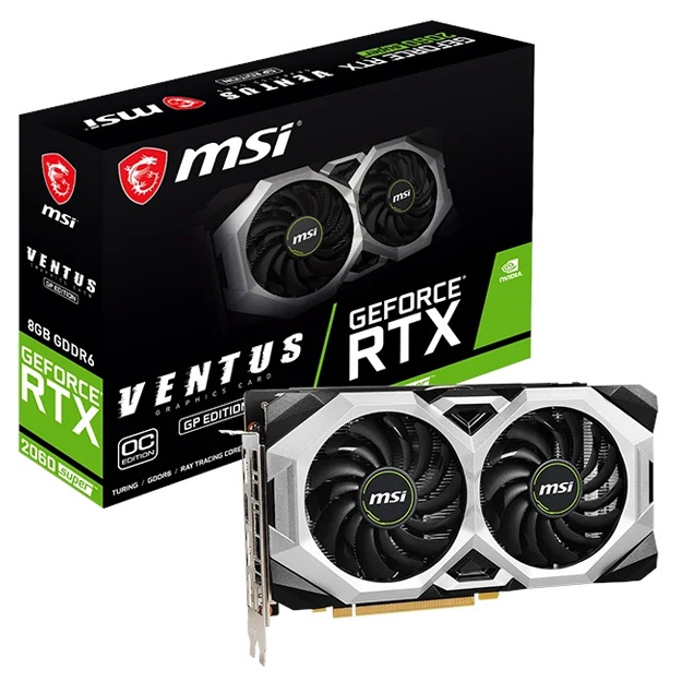Видеокарта MSI RTX 2060 SUPER VENTUS OC RU 8GB