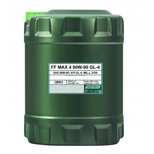 Motor moyi Fanfaro MAX 4 80W-90 GL-4 10 l
