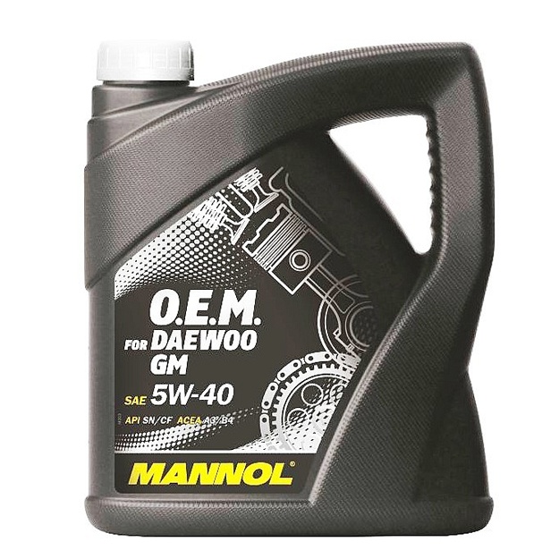 Motor moyi Mannol 7711 O.E.M.for Daewoo GM 5W-40   4l