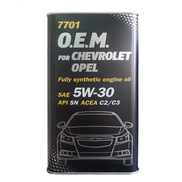 Моторное масло Mannol O.E.M. for Chevrolet Opel  5W-30 Metal 1л