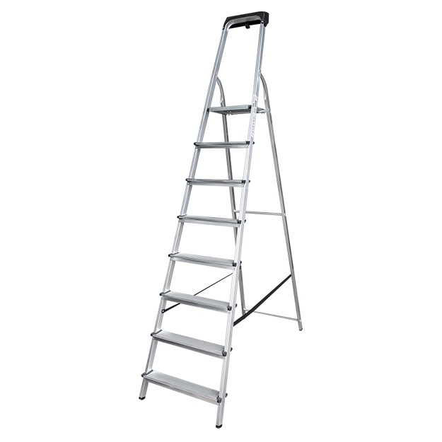 Organizatorli alyuminiy narvon NV1115 1×10 qadam