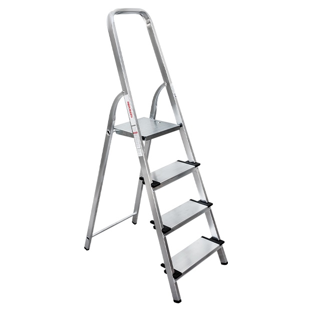 Qadamli alyuminiy zinapoya 130 mm NV1117 1×4 qadam
