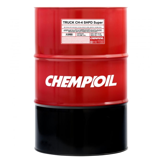 Motor moyi Chempioil CH-4 TRUCK Super SHPD 15W-40 60 l