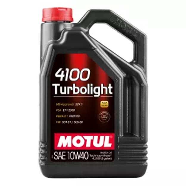 Motor moyi Motul 4100 TURBOLIGHT 10W-40 4 l