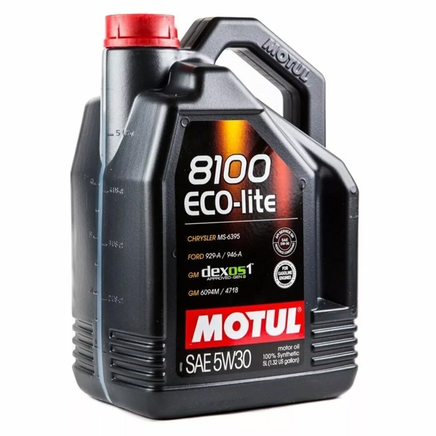 Моторное масло Motul 8100 ECO-lite 5W-30 5 л