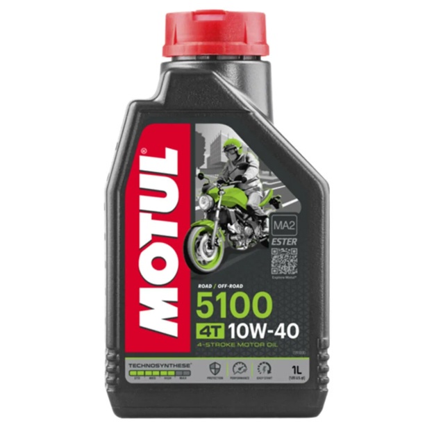 Моторное масло Motul 5100 10W-40 4T 1 л
