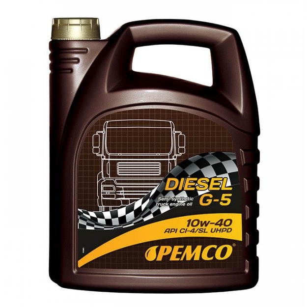 Motor moyi Pemco Diesel G-5 10W40 API CI-4 5 l