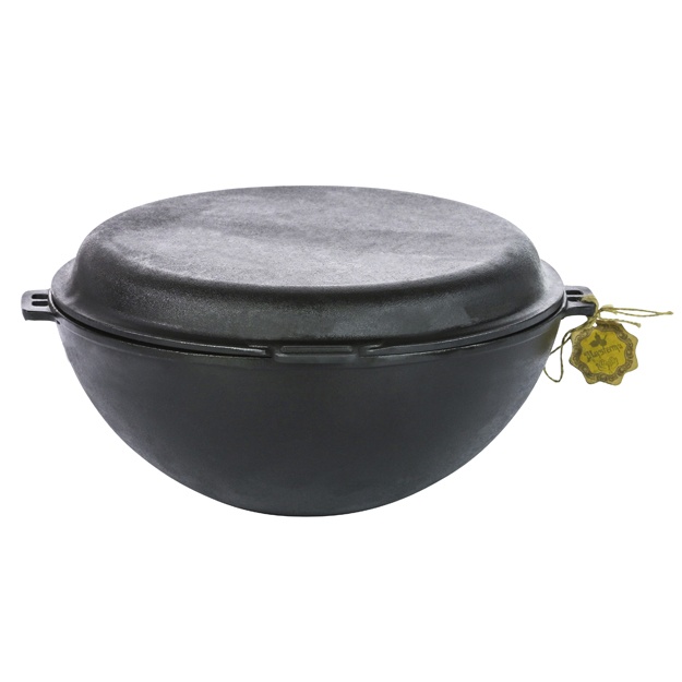 O‘zbek qozoni Wok Maysternya T405SR 8l tova qopqog‘i bilan