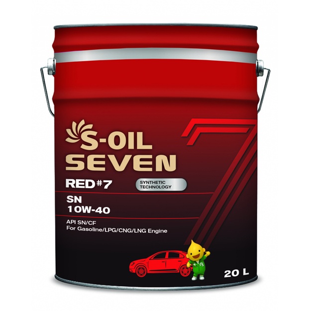 Yarim sintetik moy S-oil DRAGON #7 SN 10W-40  20l