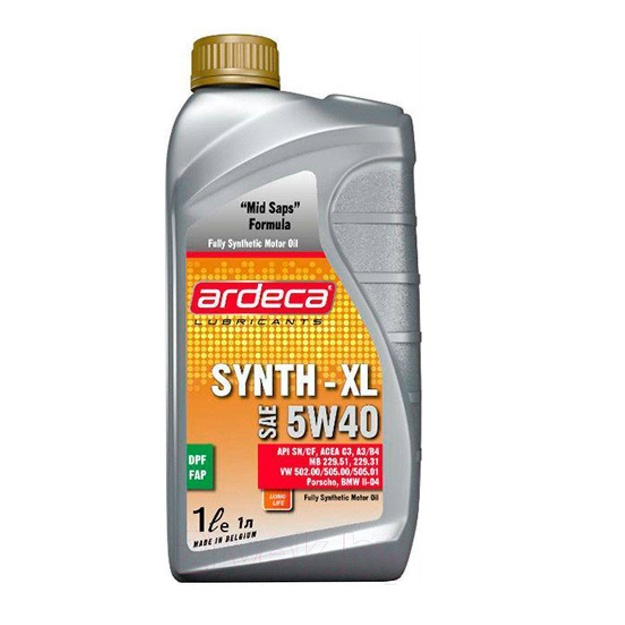 Масло синтетическое Ardeca Synth-XL 5W-40 1 л