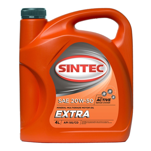 Mineral moy Sintec Extra 20W-50 4 l